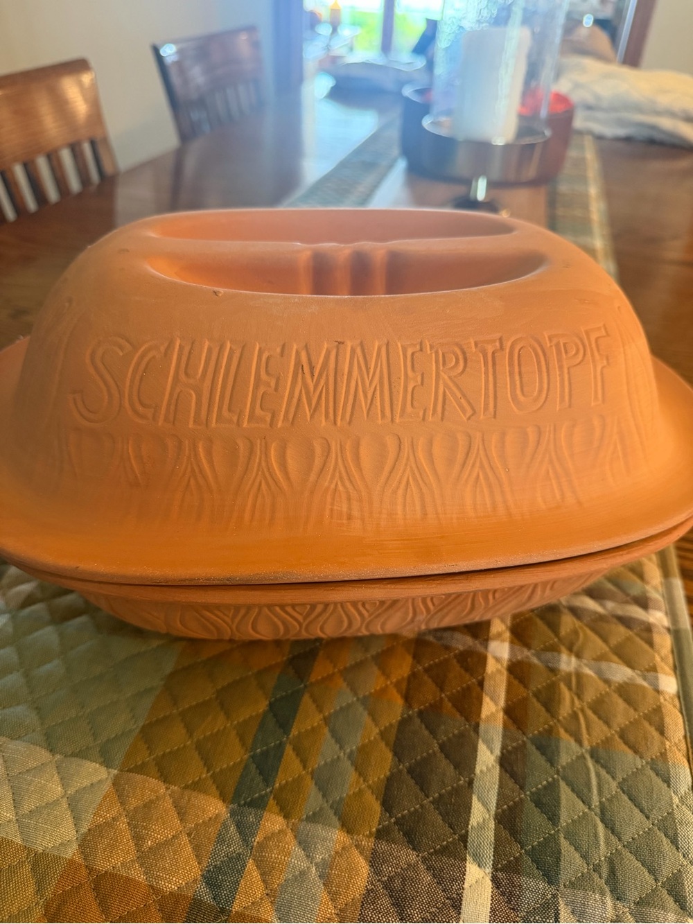 Schlemmertopf Terra Cotta Clay Bread Baker - Roasting Pot